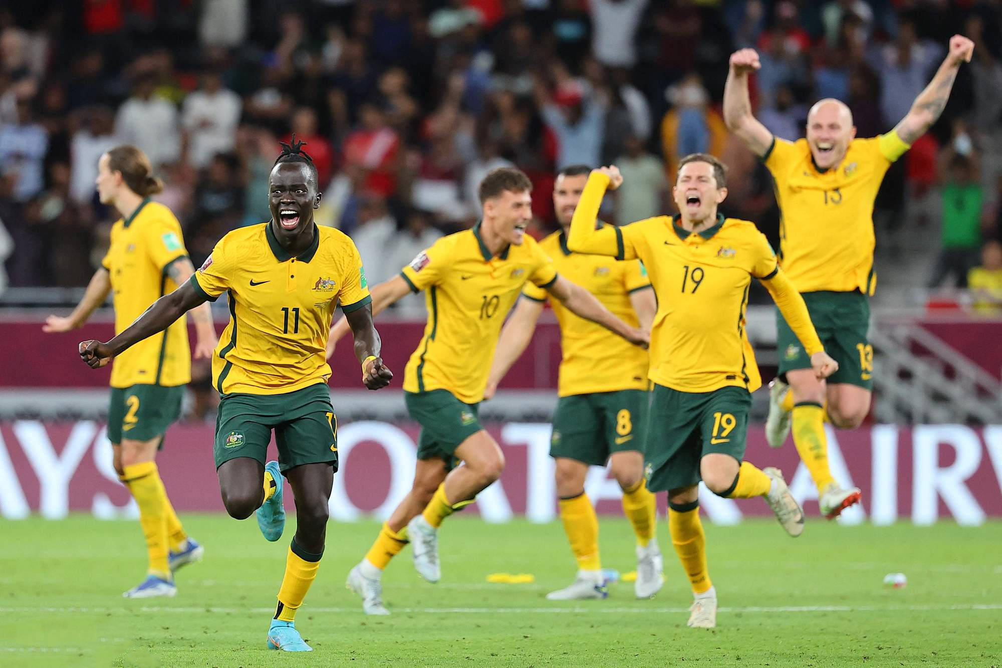 澳大利亚球队获得世界杯资格