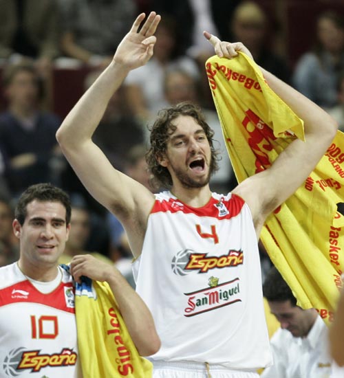 大加索尔领衔参赛国际篮球锦标赛，勇夺总冠军