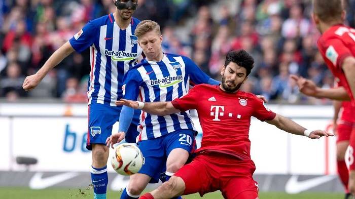 柏林赫塔主场作战，成功战胜对手